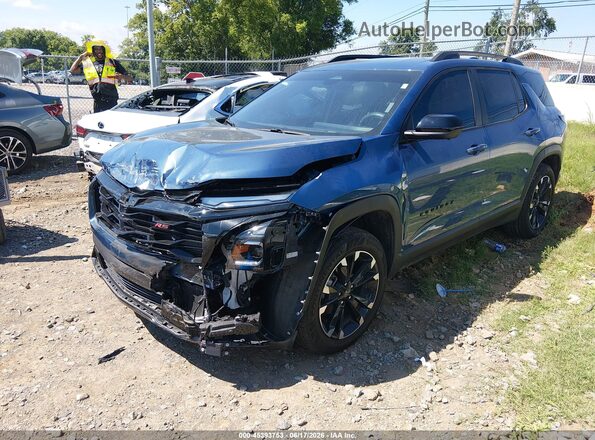 3GNAXLEG1SL129871 2025 CHEVROLET EQUINOX Blue Առջևի ձախ երեք քառորդ տեսարան