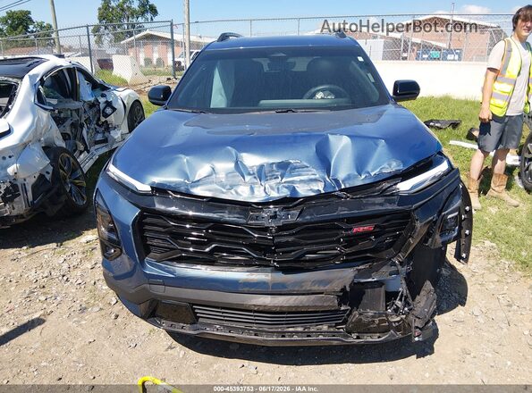 3GNAXLEG1SL129871 2025 CHEVROLET EQUINOX Blue Դիմացի տեսք