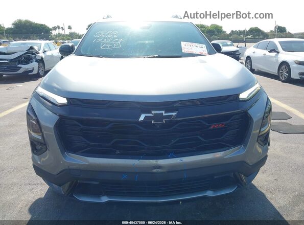 3GNAXLEG3SL173578 2025 CHEVROLET EQUINOX Серый Вид задней части салона