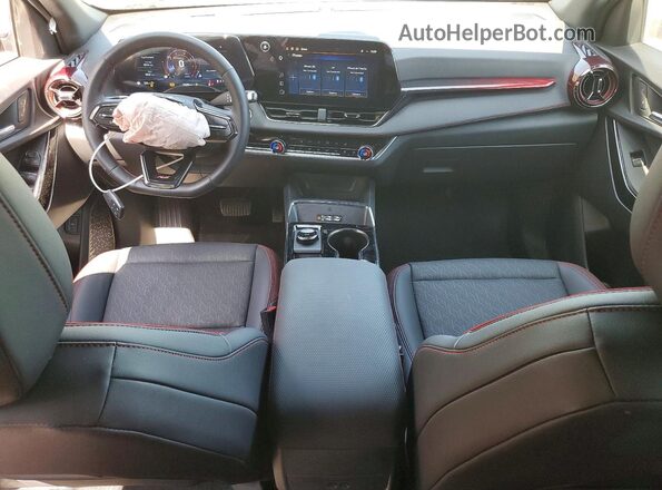 3GNAXLEG3TL154403 2026 CHEVROLET EQUINOX Black Dashboard view