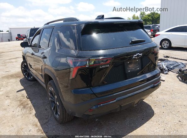 3GNAXLEG4SL125748 2025 CHEVROLET EQUINOX Black Tył lewy