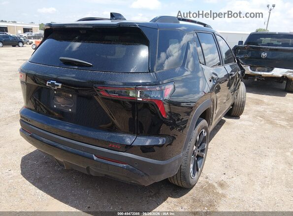 3GNAXLEG4SL125748 2025 CHEVROLET EQUINOX Black Tył prawy