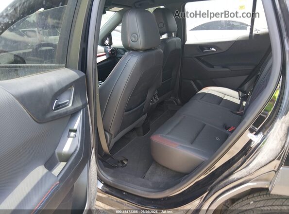 3GNAXLEG4SL125748 2025 CHEVROLET EQUINOX Black Widok naklejki z numerem VIN