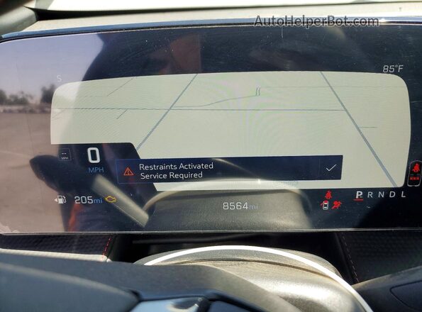 3GNAXLEG4SL287394 2025 CHEVROLET EQUINOX Gray Instrument cluster view