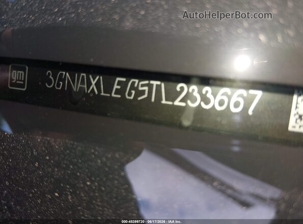 3GNAXLEG5TL233667 2026 CHEVROLET EQUINOX Black Вид підкапотного простору