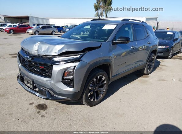 3GNAXLEG6SL142213 2025 CHEVROLET EQUINOX Gray Առջևի ձախ երեք քառորդ տեսարան