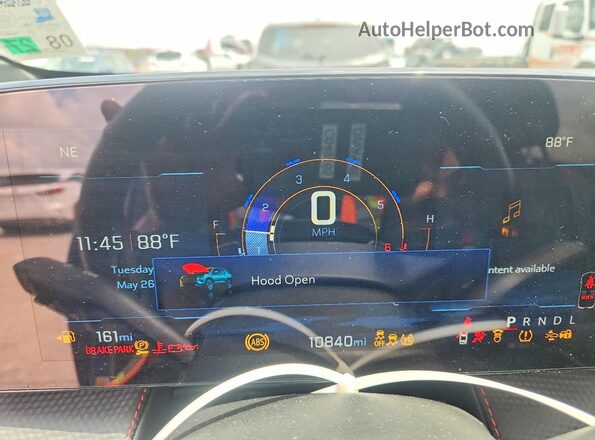 3GNAXLEG7TL117015 2026 CHEVROLET EQUINOX Blue Instrument cluster view