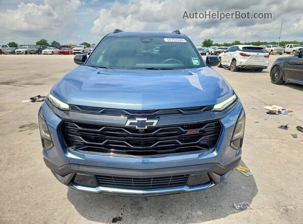 3GNAXLEG7TL117015 2026 CHEVROLET EQUINOX Blue Front view