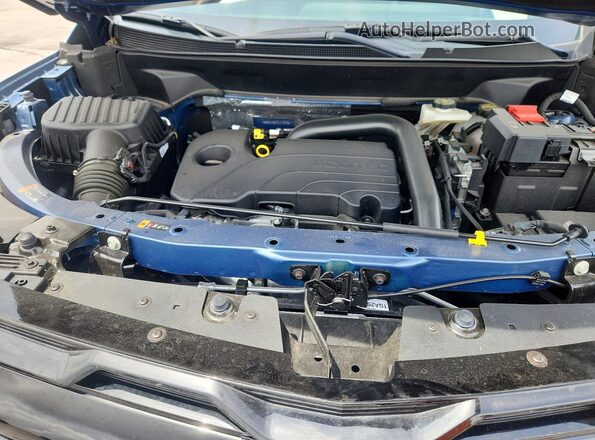 3GNAXLEG7TL117015 2026 CHEVROLET EQUINOX Blue Engine compartment view