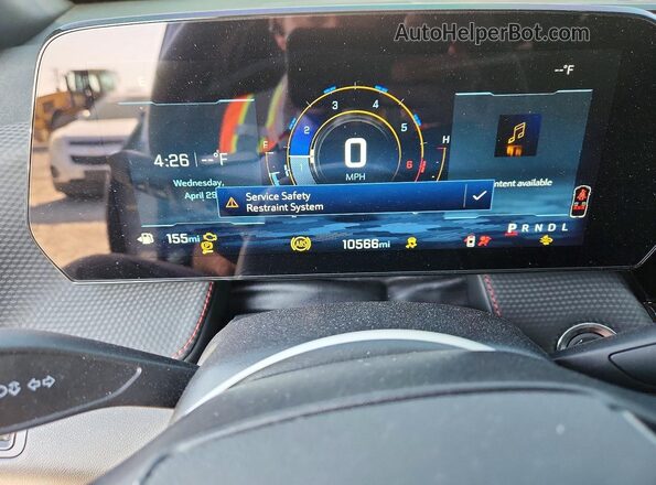 3GNAXLEG8TL247112 2026 CHEVROLET EQUINOX Gray Սարքավորումների վահանակի տեսք