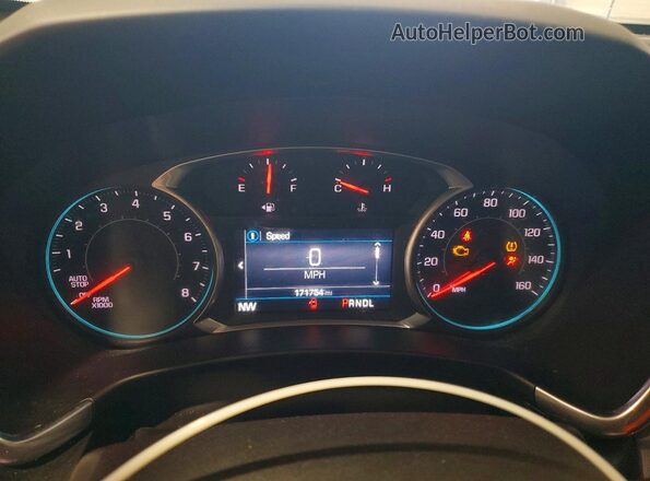 3GNAXLEX5KL287467 2019 CHEVROLET EQUINOX Black Vista del cuadro de instrumentos