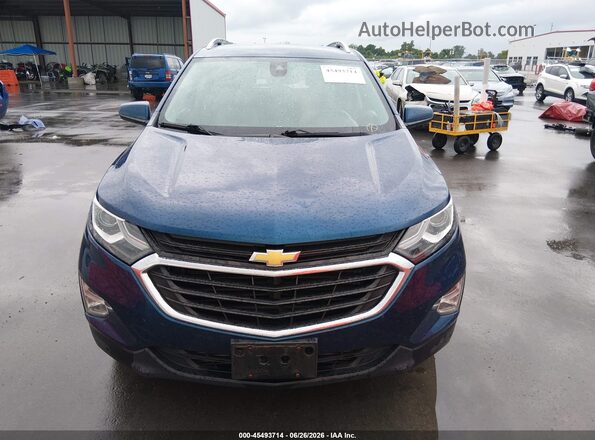 3GNAXLEX5LL157691 2020 CHEVROLET EQUINOX Blue Вид щитка приладів