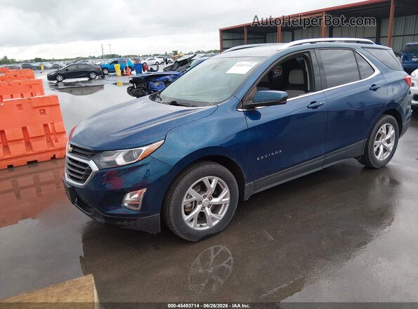 3GNAXLEX5LL157691 2020 CHEVROLET EQUINOX Blue Передня ліва чверть