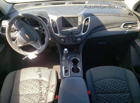 3GNAXLEX9LS647864 2020 CHEVROLET EQUINOX White Widok deski rozdzielczej