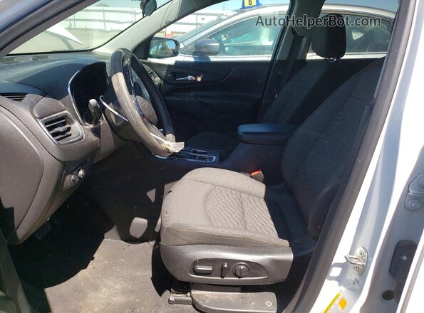 3GNAXLEX9LS647864 2020 CHEVROLET EQUINOX White Widok wnętrza z przodu