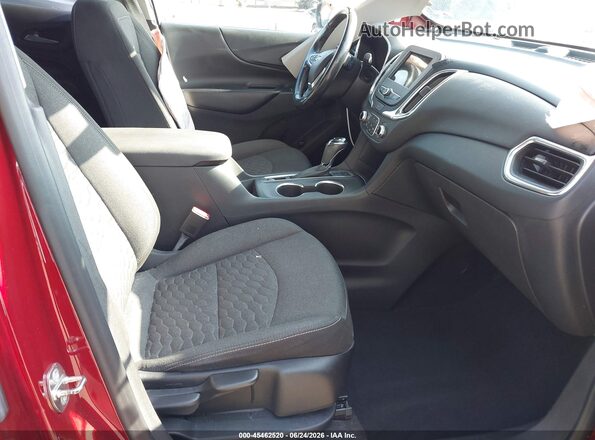 3GNAXLEXXKS672948 2019 CHEVROLET EQUINOX Red Вид салону спереду