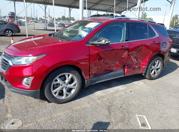 3GNAXLEXXKS672948 2019 CHEVROLET EQUINOX Red Передня ліва чверть