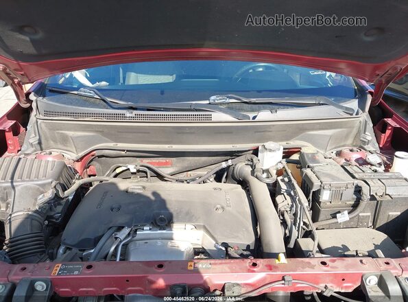 3GNAXLEXXKS672948 2019 CHEVROLET EQUINOX Red Вид ззаду