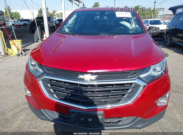 3GNAXLEXXKS672948 2019 CHEVROLET EQUINOX Red Вид задньої частини салону