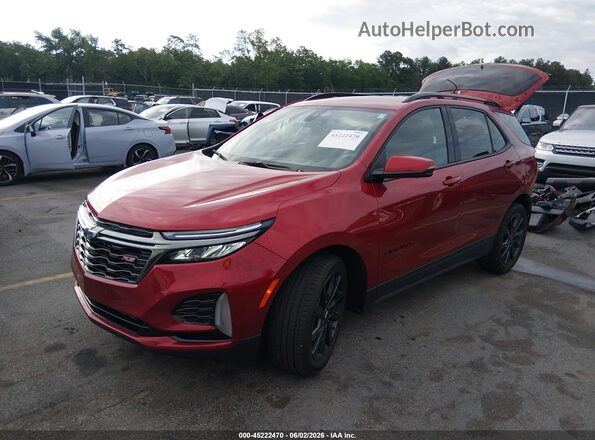 3GNAXMEG0PL137666 2023 CHEVROLET EQUINOX Red Przód lewy