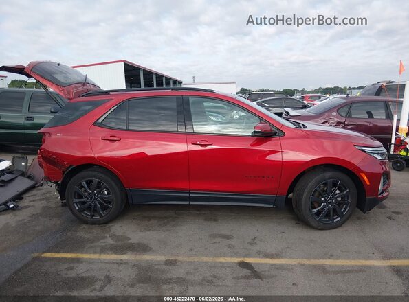 3GNAXMEG0PL137666 2023 CHEVROLET EQUINOX Red Widok wnętrza z tyłu