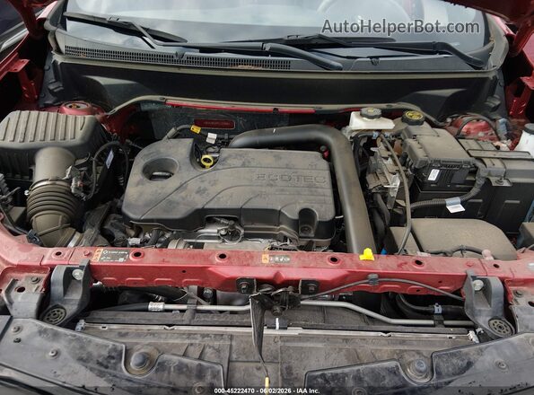3GNAXMEG0PL137666 2023 CHEVROLET EQUINOX Red Widok z tyłu