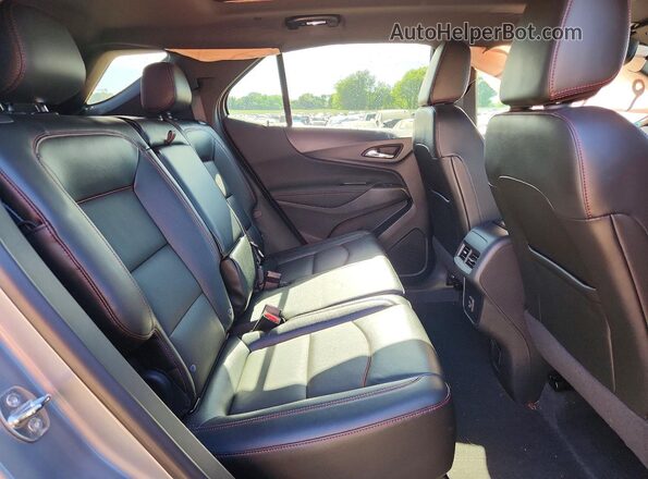3GNAXMEG0PL254504 2023 CHEVROLET EQUINOX Серебряный Вид задней части салона