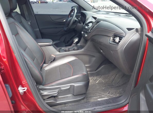 3GNAXMEG1RL338835 2024 CHEVROLET EQUINOX Burgundy წინა სალონის ხედი