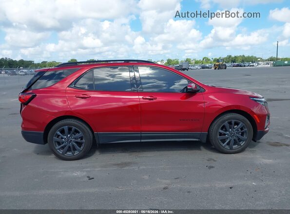 3GNAXMEG1RL338835 2024 CHEVROLET EQUINOX Burgundy უკანა სალონის ხედი