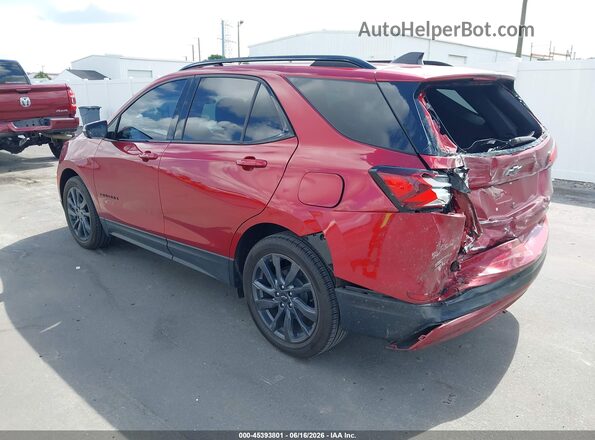 3GNAXMEG1RL338835 2024 CHEVROLET EQUINOX Burgundy უკანა მარცხენა