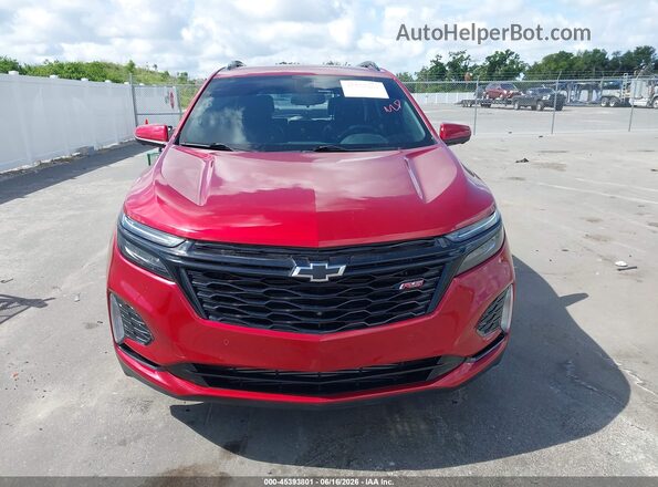 3GNAXMEG1RL338835 2024 CHEVROLET EQUINOX Burgundy ხელსაწყოთა პანელის ხედი