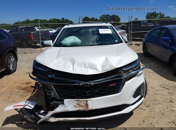 3GNAXMEG2PS162008 2023 CHEVROLET EQUINOX White Սարքավորումների վահանակի տեսք