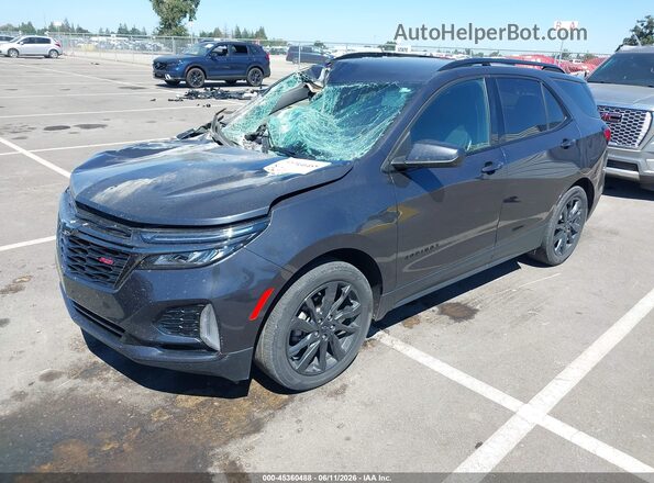3GNAXMEG2PS191914 2023 CHEVROLET EQUINOX Gray Առջևի ձախ երեք քառորդ տեսարան