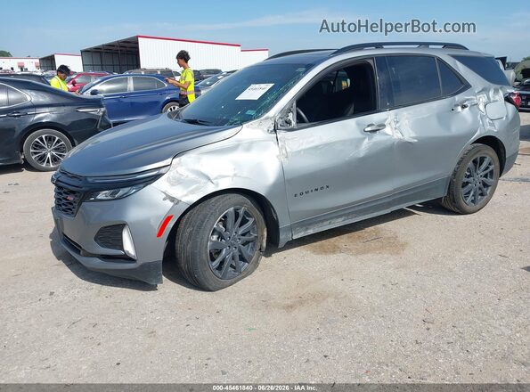 3GNAXMEG3RS203605 2024 CHEVROLET EQUINOX Silver Przód lewy