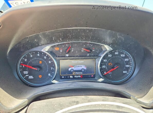 3GNAXMEG4PL164322 2023 CHEVROLET EQUINOX Black Սարքավորումների վահանակի տեսք