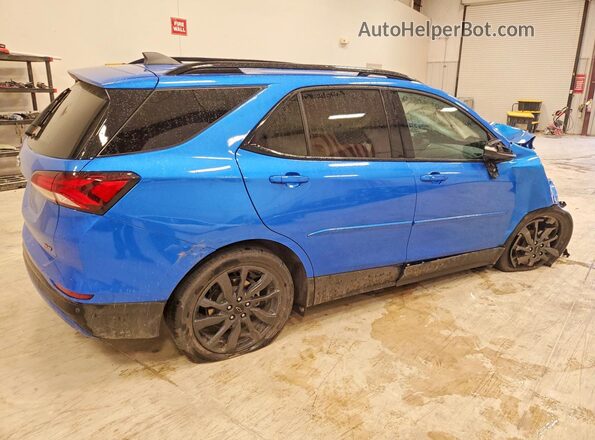 3GNAXMEG5RS127580 2024 CHEVROLET EQUINOX Blue Trasero derecho