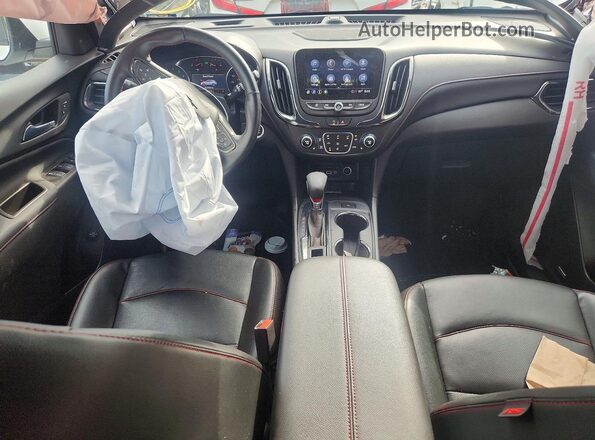 3GNAXMEG8PL240723 2023 CHEVROLET EQUINOX Белый Вид панели приборов