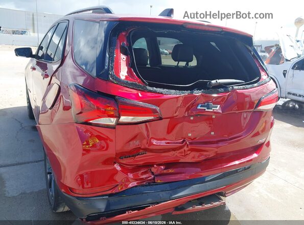 3GNAXMEG9RS114041 2024 CHEVROLET EQUINOX Red Вид спереду