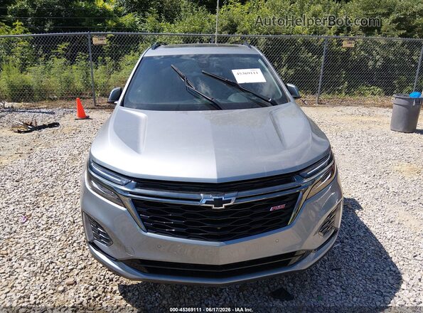 3GNAXMEGXPS162838 2023 CHEVROLET EQUINOX Silver Սարքավորումների վահանակի տեսք