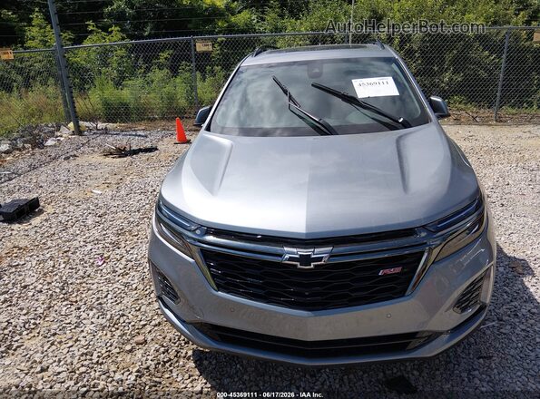 3GNAXMEGXPS162838 2023 CHEVROLET EQUINOX Silver Դիմացի տեսք