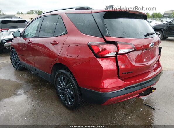 3GNAXMEGXRS105879 2024 CHEVROLET EQUINOX Red Tył lewy