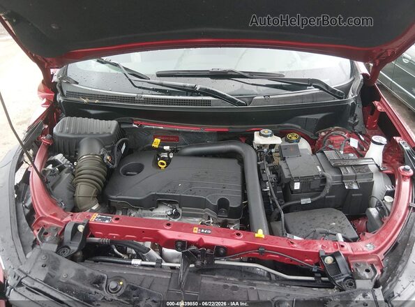 3GNAXMEGXRS105879 2024 CHEVROLET EQUINOX Red Widok z tyłu