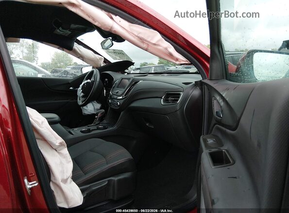3GNAXMEGXRS105879 2024 CHEVROLET EQUINOX Red Widok wnętrza z przodu