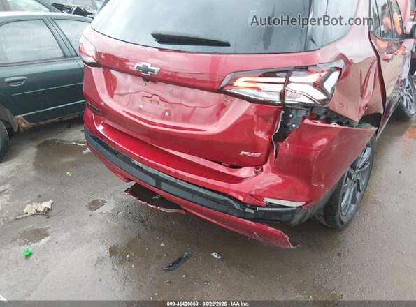 3GNAXMEGXRS105879 2024 CHEVROLET EQUINOX Red Widok z przodu