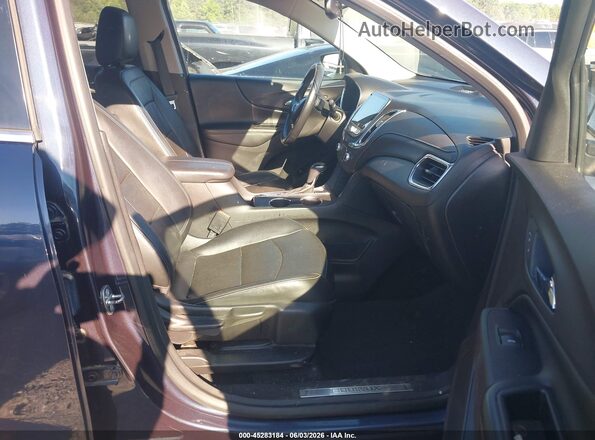3GNAXMEV1JL321682 2018 CHEVROLET EQUINOX Blue Front interior view