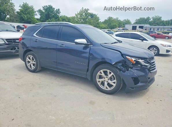 3GNAXMEV3JS548782 2018 CHEVROLET EQUINOX Blue Front right