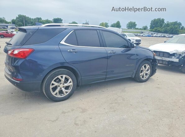 3GNAXMEV3JS548782 2018 CHEVROLET EQUINOX Blue Rear right