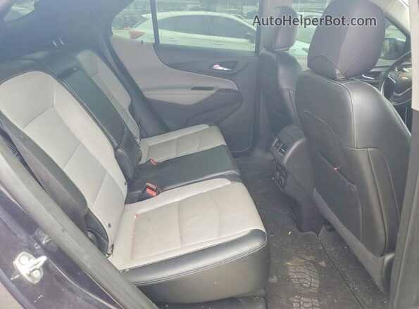 3GNAXMEV3JS548782 2018 CHEVROLET EQUINOX Blue Rear interior view