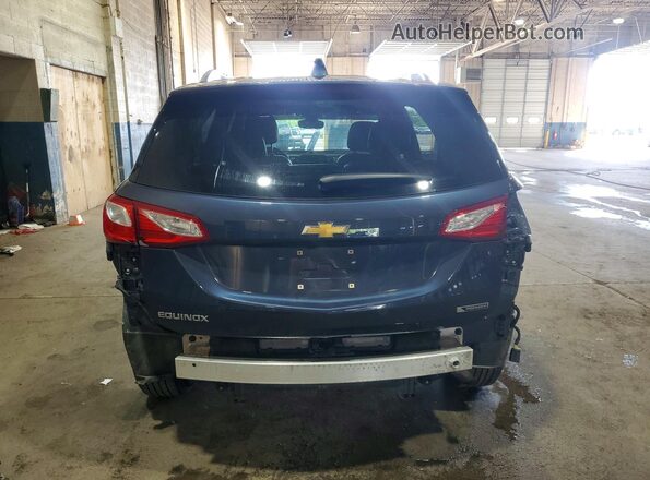 3GNAXMEV6JS503271 2018 CHEVROLET EQUINOX Blue უკანა ხედი