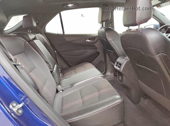 3GNAXMEV8NS200062 2022 CHEVROLET EQUINOX Синий Вид задней части салона